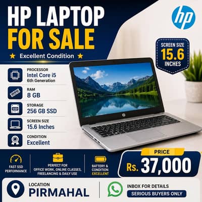 hp core i5 6 generation
