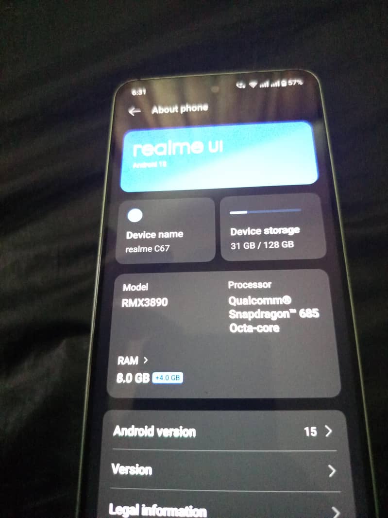 Realme C67 0