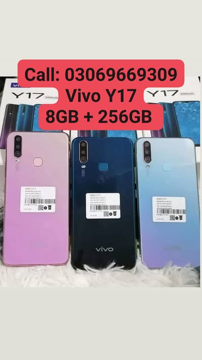 Vivo Y17 PTA Approved 8GB Ram Price Only 16500/- 256GB Room Warranty