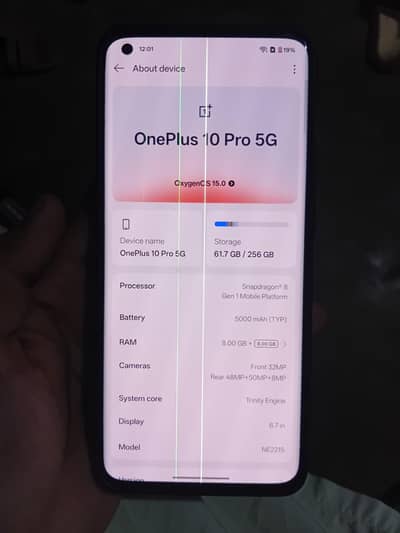 OnePlus 10 pro 5G [ 8+8/256 ] [ 90Fps ] [ Exchange Possible ]