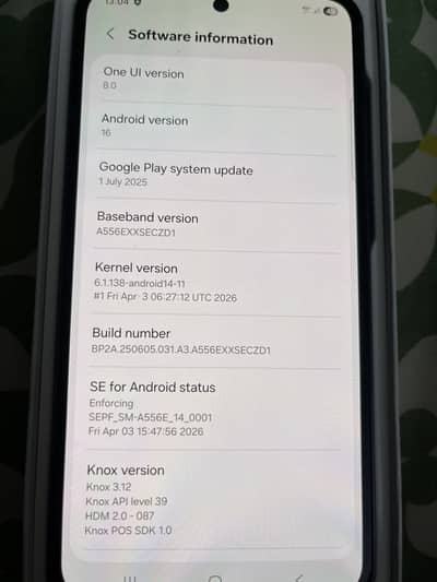 Samsung A55 5G 8/256 Used