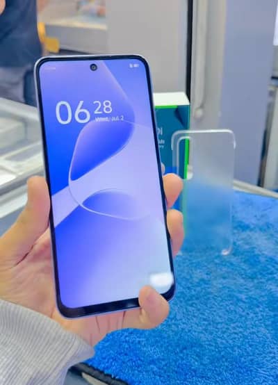 Infinix hot 60i 6+6 128GB pta with 10/9 condition boxpack 7 month used