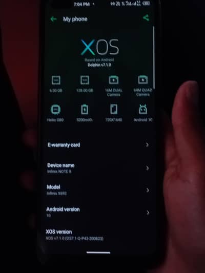 infinix not 8