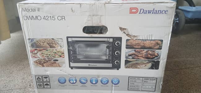 Dawlance mini oven Model DWMO 4215