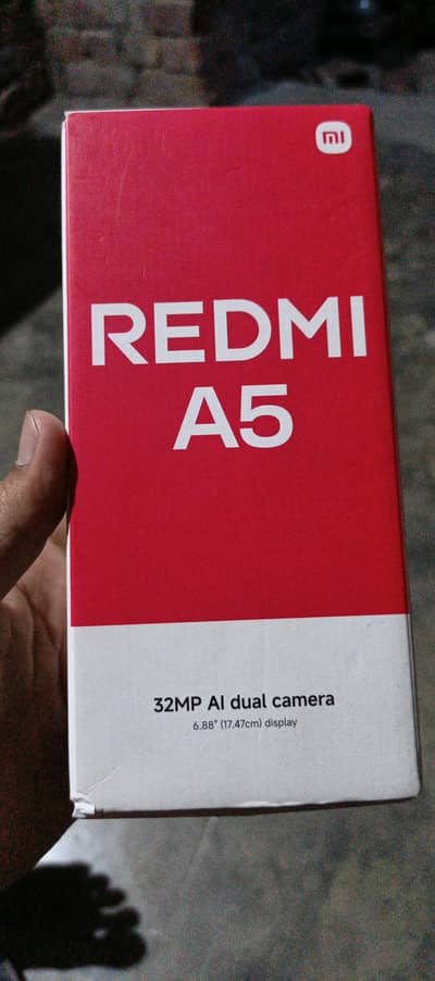 redmi a 5 4+128 condition 10 by 10 hai