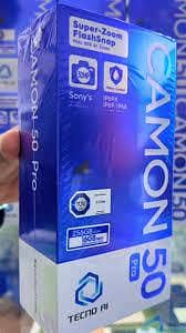 Tecno camon 50 Pro (Green non active)
