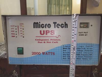 microtech ups 2000 watt 24 volt.