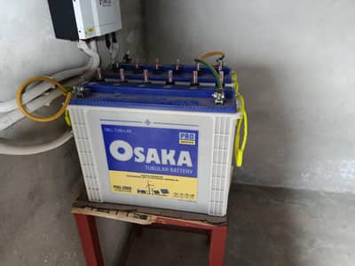 Osaka Tubular Batteries 12v each 200amp