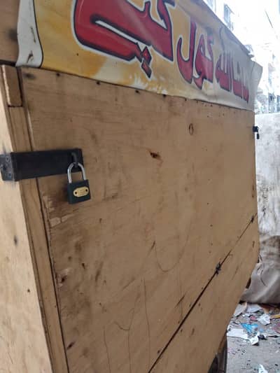 food stall rehri four door