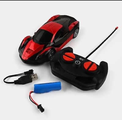 Blue RC Car for Kids with Remote & Battery