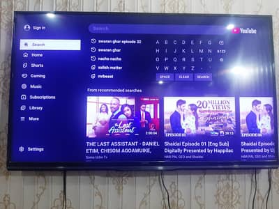 Phillips Led smart tv
