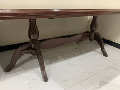 Antique Wood Dinning Table