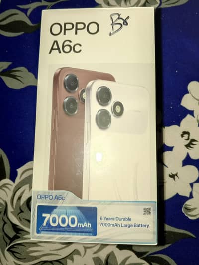 OPPO A6c (Pin Pack / Box Packed) - 100% Brand New Mobile