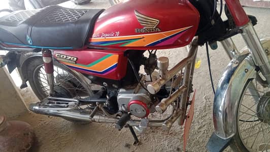 I want to sale my Honda cd 70 only serious buyers contact