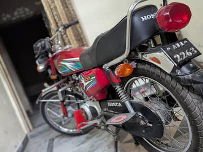 Honda CG 125 (2023) All Punjab Number