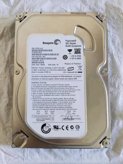 EID SALE LIVE • Seagate 320GB Hard disk | Dell LCD Hydraulic Stand