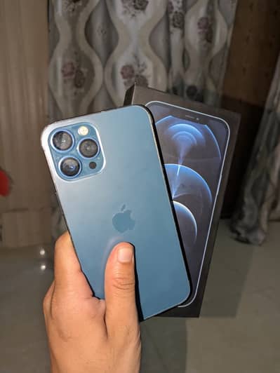 Iphone 12pro max factory unlock with box