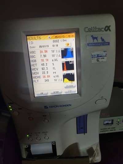 CBC Hematology Analyser MEK-6558