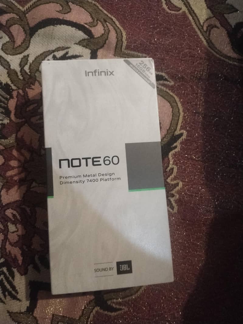 box pack note 60 0