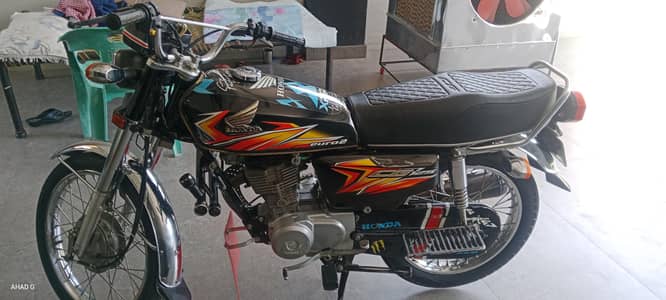 Honda CG 125 2021 Black Colour – Neat & Clean – Lahore DHA Phase 5