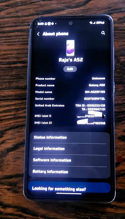 Samsung A52