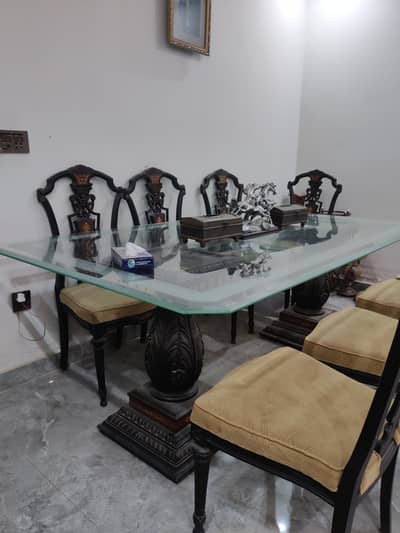 Beautiful kalamkar dinning set