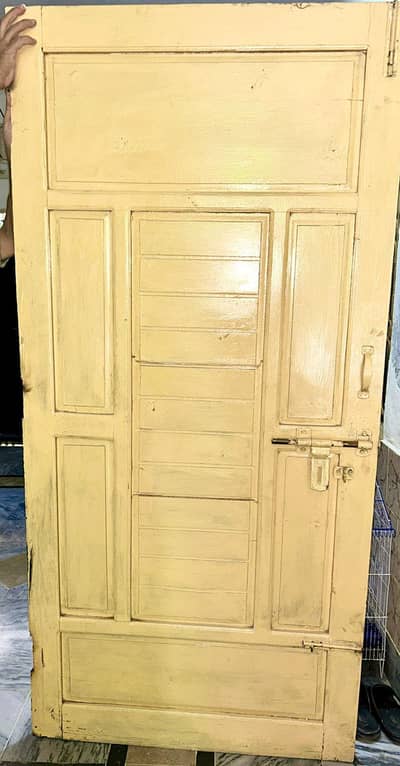 Solid Wood Door for Sale – Good Condition