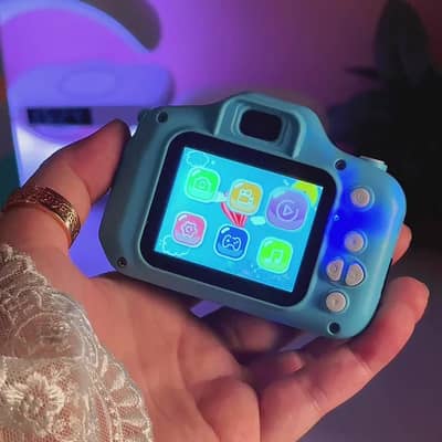 Digital Kids Camera With Fun Photo Modes, HD Lens, Rechargeable