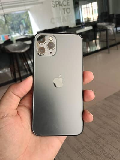 iphone 11 pro mobile for sale 100% ok waterpack (Factory Unlock)