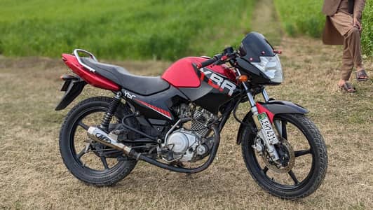 Yamaha ybr 125 argent sale