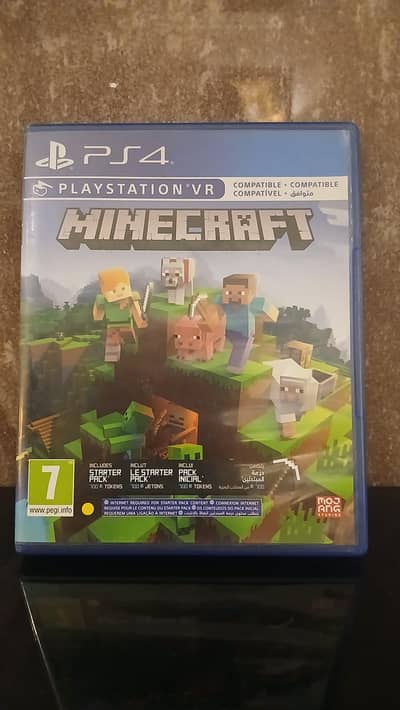 Used Minecraft PlayStation 4 Disc. Negotiable