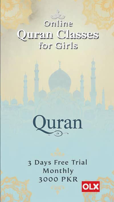 Online Quran Classes For Girls | 3 Din Free Trial