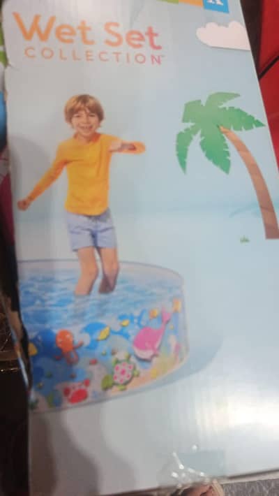 Intex swimming pool