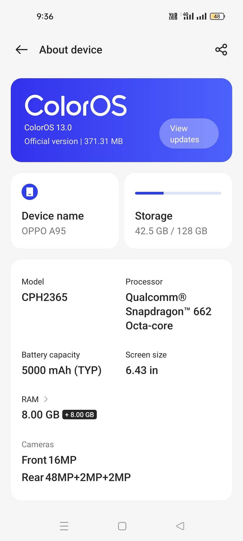 OPPO A95 1