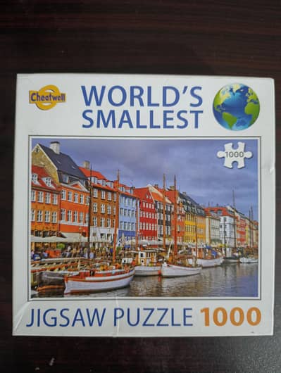 Cheatwell World's Smallest Jigsaw puzzle  (1000 pieces)