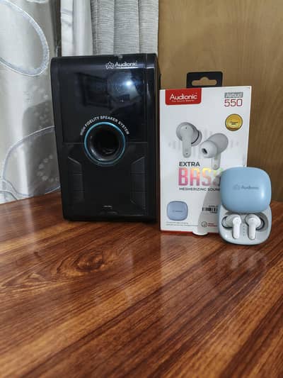 Audionic Airbuds 550 & Max 350 BT. WhatsApp:-0335 5802886