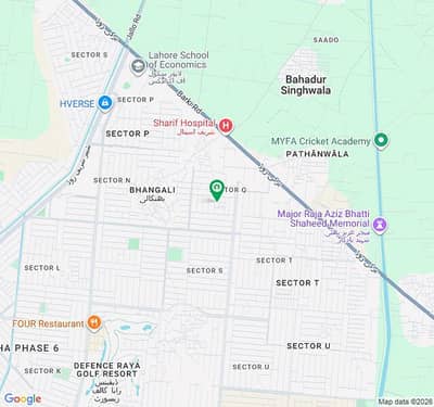 PLOT # Q-643 CORNER RESIDENTIAL PLOT LOCATED IN THE BEST BLOCK OF DHA LAHORE.