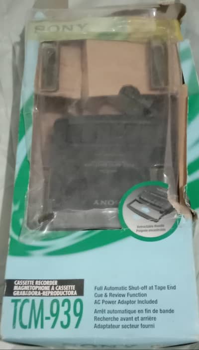 Sony Cassette player & Recorder