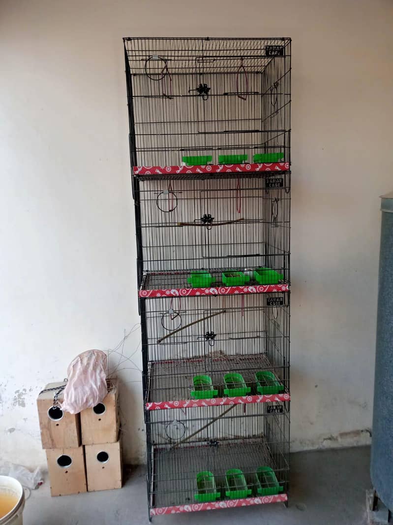 1.5×2 4 portion cage available 0