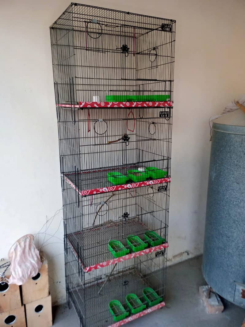 1.5×2 4 portion cage available 1