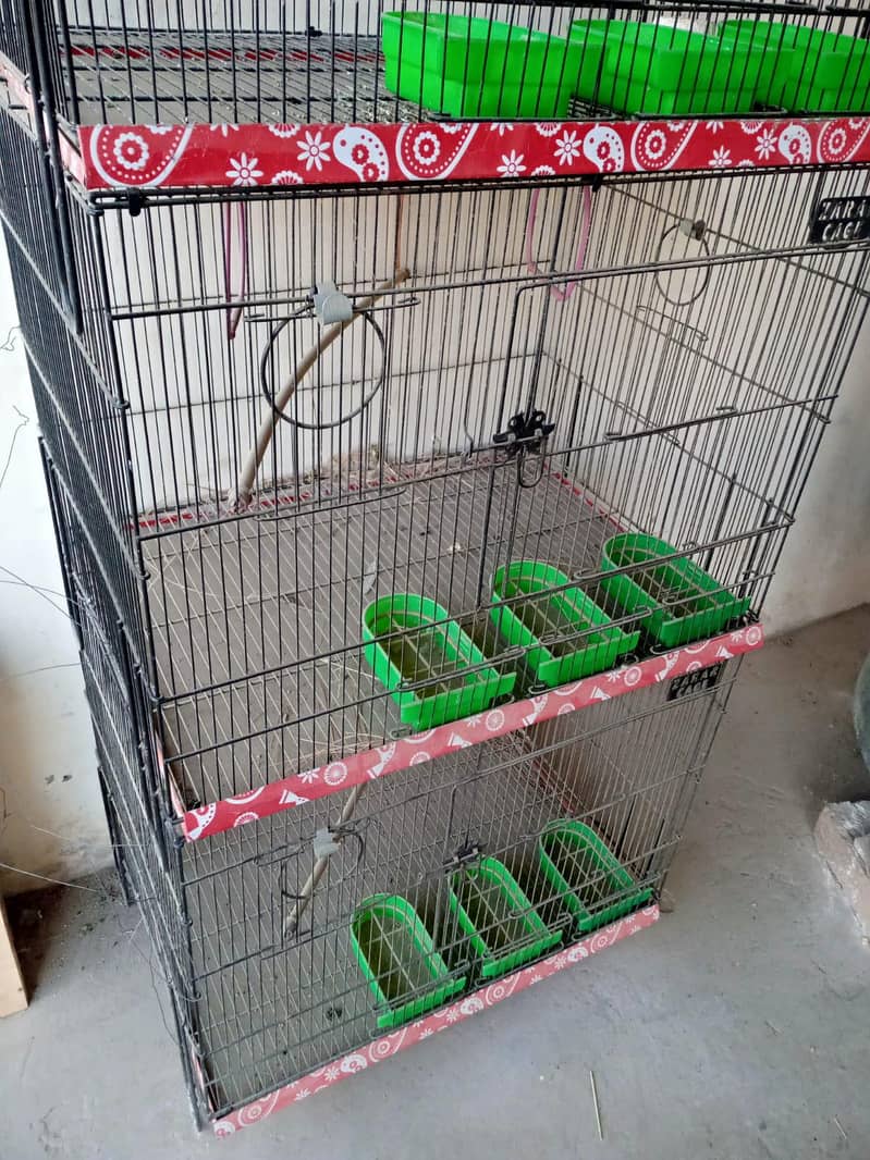 1.5×2 4 portion cage available 3