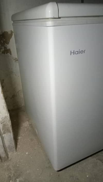 haier new condition freezer