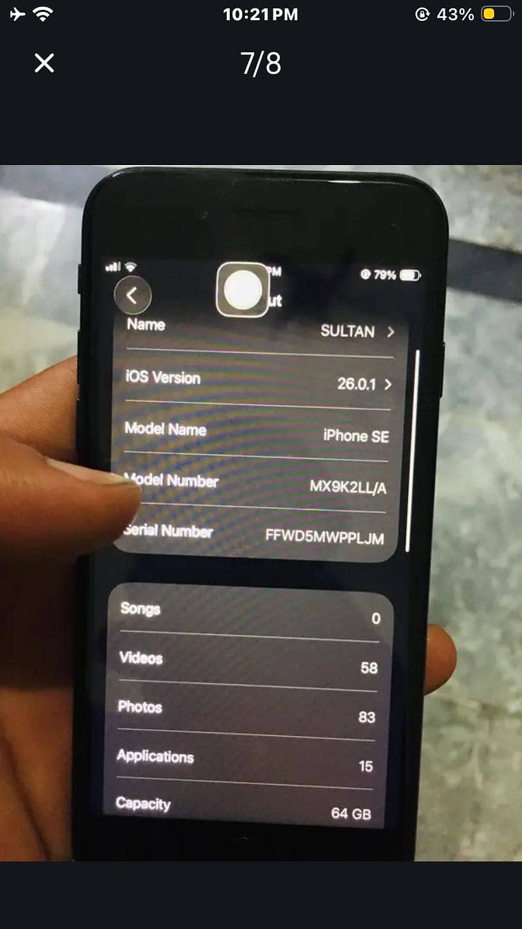 Iphone se 3