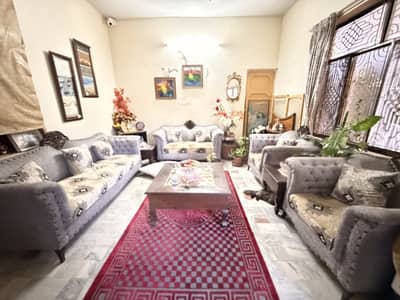 Full 7-Seater Drawing Room Sofa Set with Center & Side Tables