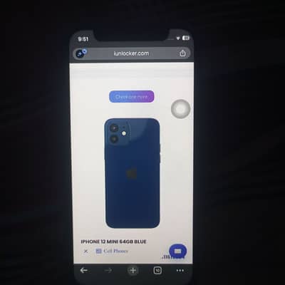 Apple iPhone 12 mini factory unlock read ad