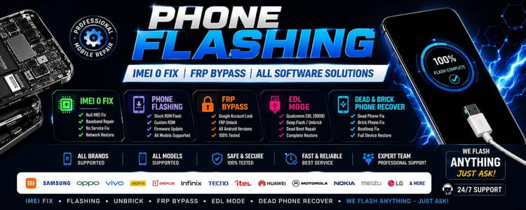 Phone flash/frp IMEI 0 fix everything fix