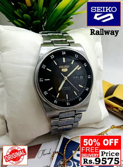 Seiko 5 Citizen Orient Automatic Pre-Owned watch Japan 03161737353