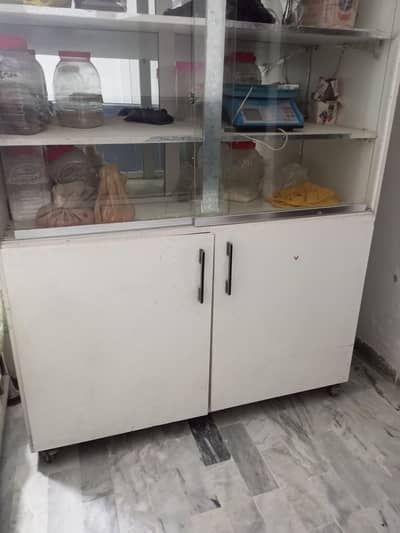 ggrocery store counter and bakery shelves for sale