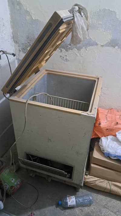 Old deep freezer