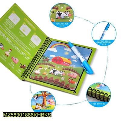 Magic water painting  for kids with reusable 
